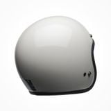 Mũ Bảo Hiểm 3/4 BELL Custom 500 Solid Gloss Vintage White Chính Hãng Nhập Khẩu USA