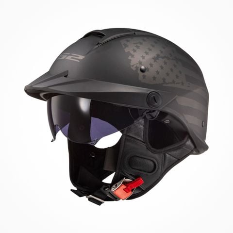 Mũ Bảo Hiểm Nửa Đầu LS2 OF590 Rebellion chính hãng tại FMG Superstore