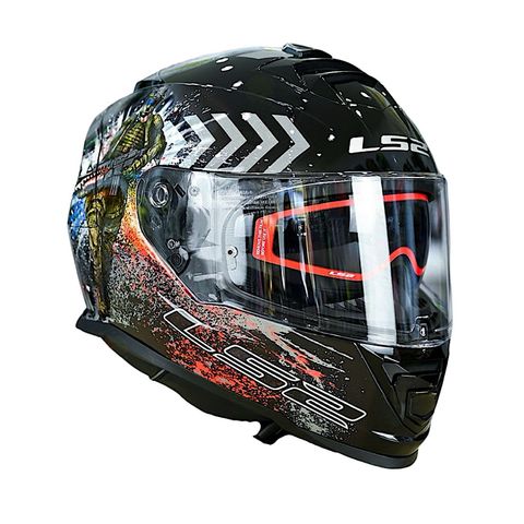 Mũ Bảo Hiểm Fullface LS2 FF800 Storm 2 Gloss Commando chính hãng tại FMG Superstore