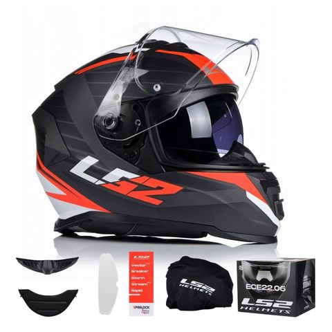Mũ Bảo Hiểm Fullface LS2 FF800 Storm 2 Nerve chính hãng tại FMG Superstore