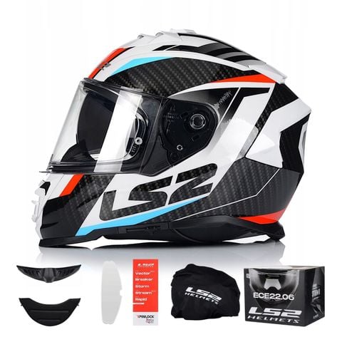 Mũ Bảo Hiểm Fullface LS2 FF800 Storm 2 Racer chính hãng tại FMG Superstore