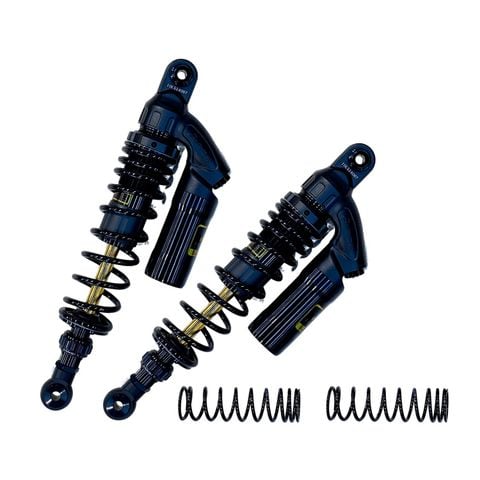 Phuộc Sau/Giảm Sóc Sau RCB VD Series 370mm Ty Vàng Cho Aprilia SR GT 200 Và Piaggio Medley tại FMG Superstore