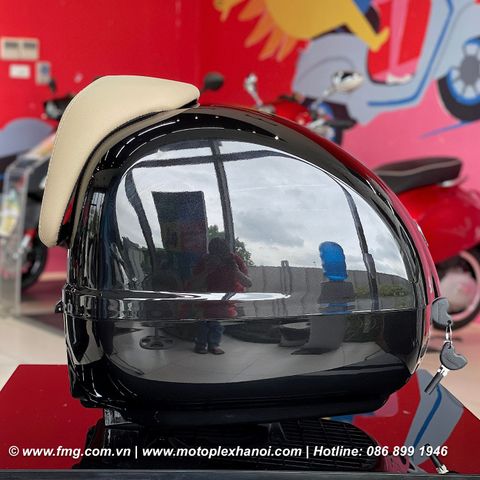 Thùng Đồ 36L Vespa GTS & Vespa GTV - Black Vulcano 98/A - CM273324 chính hãng tại Motoplex Hanoi | FMG.COM.VN