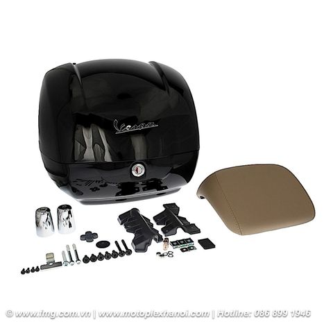 Thùng Đồ 36L Vespa GTS & Vespa GTV - Black Vulcano 98/A - CM273324 chính hãng tại Motoplex Hanoi | FMG.COM.VN