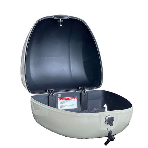 Thùng Đồ 32L Vespa Primavera & Vespa Sprint - Beige Sabbia (Q02) - CM341408 chính hãng tại Motoplex Hanoi | FMG.COM.VN