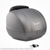 Thùng Đồ 36L Vespa GTS, Vespa GTV - Grey Matte Grigio Ottimista G22 - CM273383 Chính Hãng chính hãng tại Motoplex Hanoi