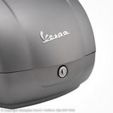 Thùng Đồ 36L Vespa GTS, Vespa GTV - Grey Matte Grigio Ottimista G22 - CM273383 Chính Hãng chính hãng tại Motoplex Hanoi