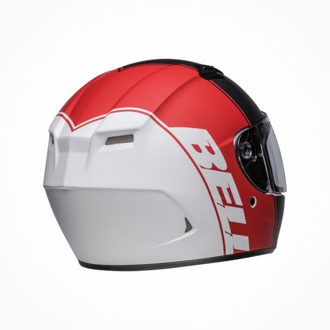 Mũ Bảo Hiểm Bell Qualifier Ascent Matte Black Red White Chính Hãng Nhập Khẩu USA tại FMG Superstore