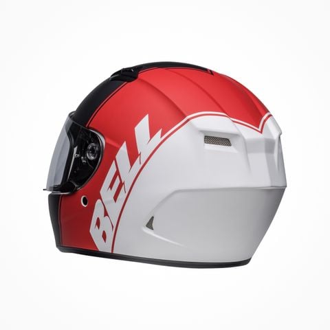 Mũ Bảo Hiểm Bell Qualifier Ascent Matte Black Red White Chính Hãng Nhập Khẩu USA tại FMG Superstore