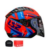 Mũ Bảo Hiểm 3/4 2 Kính LS2 OF600 Copter chính hãng tại FMG Superstore