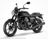 Moto Guzzi V7 Stone màu Đen Nero Ruvido