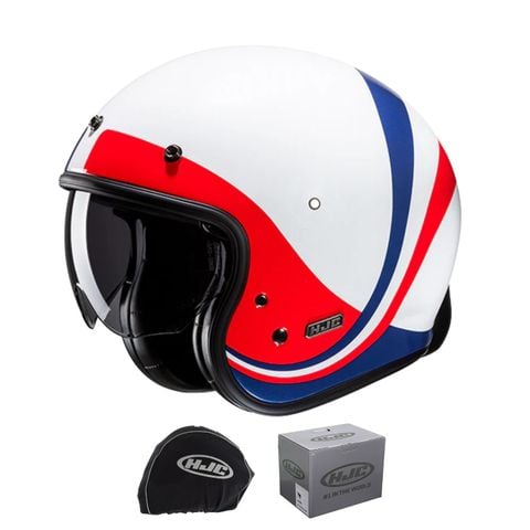 Mũ Bảo Hiểm 3/4 HJC V31 Emgo chính hãng tại FMG Mobilty | Motoplex Hanoi