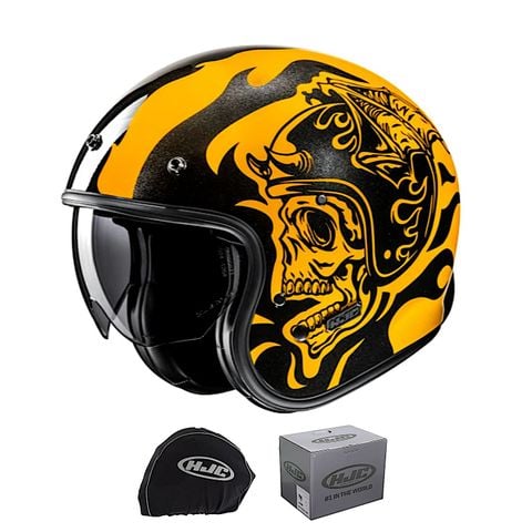 Mũ Bảo Hiểm 3/4 HJC V31 Flame chính hãng tại FMG Mobility | Motoplex Hanoi