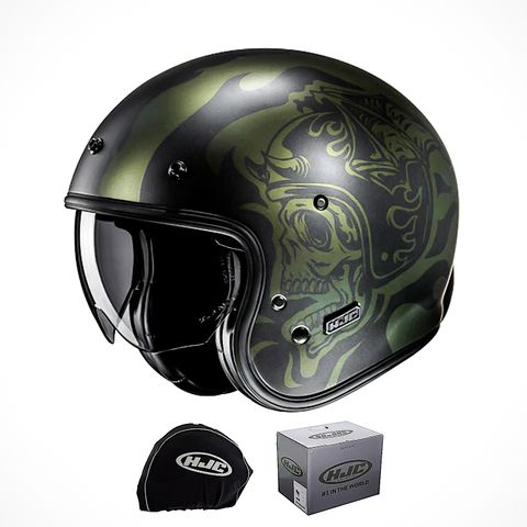 Mũ Bảo Hiểm 3/4 HJC V31 Flame chính hãng tại FMG Mobility | Motoplex Hanoi