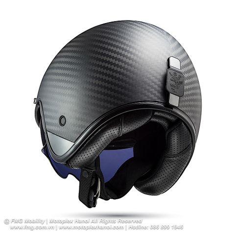 Mũ Bảo Hiểm 3/4 LS2 OF601 Bob Carbon chính hãng tại FMG Mobiliy | Motoplex Hanoi