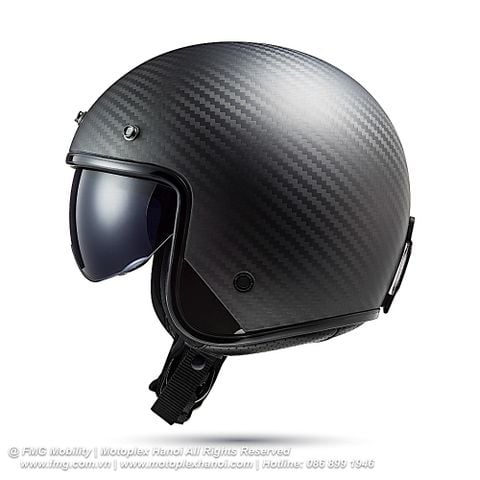 Mũ Bảo Hiểm 3/4 LS2 OF601 Bob Carbon chính hãng tại FMG Mobiliy | Motoplex Hanoi