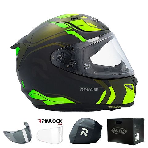 Mũ Bảo Hiểm Fullface HJC RPHA 12 LAWIN chính hãng tại FMG Mobility | Motoplex Hanoi