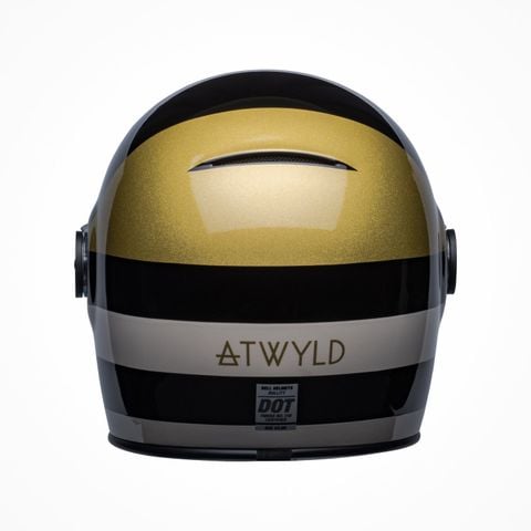 Mũ Bảo Hiểm Fullface BELL BULLITT ATWYLD ORION Gloss Black Gold USA phiên bản đặc biệt tại FMG Superstore