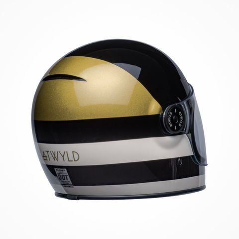 Mũ Bảo Hiểm Fullface BELL BULLITT ATWYLD ORION Gloss Black Gold USA phiên bản đặc biệt tại FMG Superstore