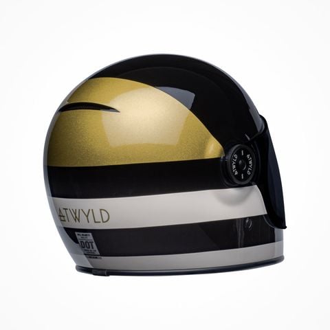 Mũ Bảo Hiểm Fullface BELL BULLITT ATWYLD ORION Gloss Black Gold USA phiên bản đặc biệt tại FMG Superstore