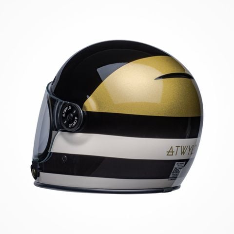 Mũ Bảo Hiểm Fullface BELL BULLITT ATWYLD ORION Gloss Black Gold USA phiên bản đặc biệt tại FMG Superstore