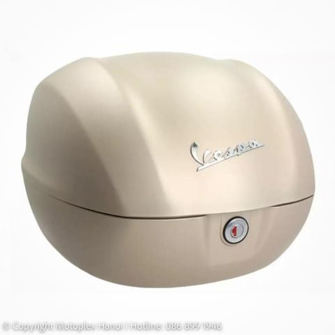 Thùng Đồ Top Box 32 Lit Vespa Primavera & Vespa Sprint Chính Hãng Beige Sahara Matte 516/A ( Made In Italy)