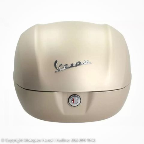 Thùng Đồ Top Box 32 Lit Vespa Primavera & Vespa Sprint Chính Hãng Beige Sahara Matte 516/A ( Made In Italy)