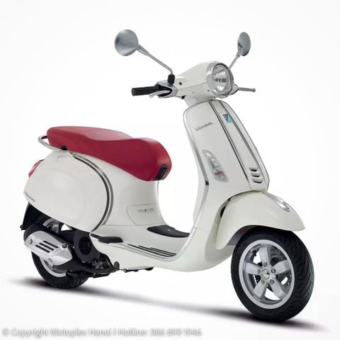 Bộ Tem Vespa Primavera & Vespa Sprint Nguyên Bản Elegance Anthracite/ Đen Chính Hãng