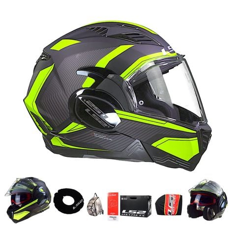Mũ Bảo Hiểm Fullface Lật Hàm 180 Độ LS2 FF900 Valiant 2 Revo chính hãng tại FMG Superstore
