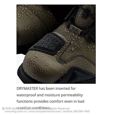 Giày Moto RS Taichi RSS010 Drymaster Combat Shoes chính hãng tại FMG Superstore | FMG Superstore