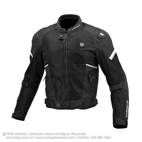 Áo Bảo Hộ Moto Komine JK-1573 Protect Carbon Mesh Jacket
