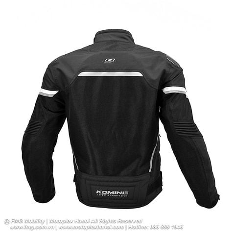 Áo Bảo Hộ Moto Komine JK-1573 Protect Carbon Mesh Jacket