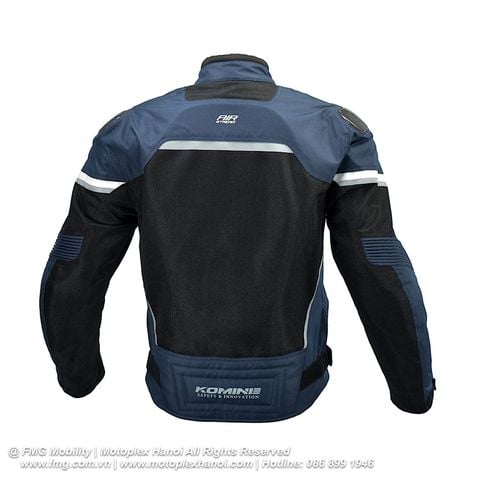 Áo Bảo Hộ Moto Komine JK-1573 Protect Carbon Mesh Jacket