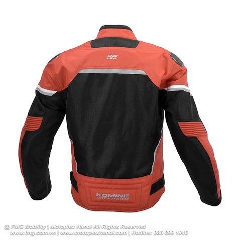 Áo Bảo Hộ Moto Komine JK-1573 Protect Carbon Mesh Jacket
