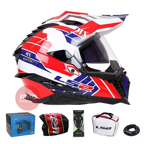 Mũ Bảo Hiểm Dual Sport LS2 MX701 Explorer HPFC chính hãng tại FMG Mobility | Motoplex Hanoi | FMG Superstore