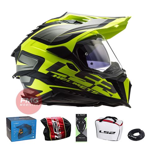 Mũ Bảo Hiểm Dual Sport LS2 MX701 Explorer HPFC chính hãng tại FMG Mobility | Motoplex Hanoi | FMG Superstore