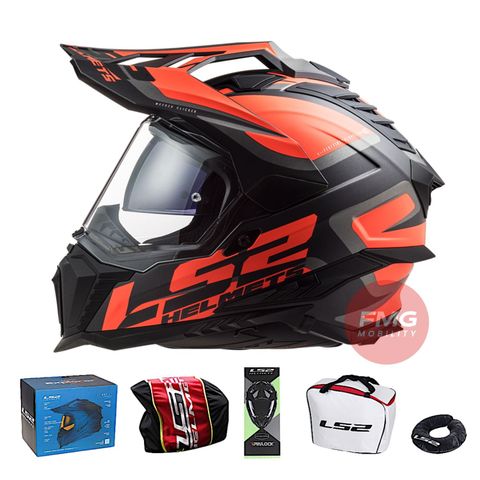 Mũ Bảo Hiểm Dual Sport LS2 MX701 Explorer HPFC chính hãng tại FMG Mobility | Motoplex Hanoi | FMG Superstore