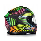 Mũ Bảo Hiểm Fullface LS2 FF800 Storm 2 Power Black Rainbow chính hãng tại FMG Superstore