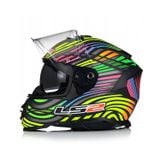 Mũ Bảo Hiểm Fullface LS2 FF800 Storm 2 Power Black Rainbow chính hãng tại FMG Superstore