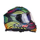 Mũ Bảo Hiểm Fullface LS2 FF800 Storm 2 Power Black Rainbow chính hãng tại FMG Superstore