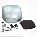 Thùng Đồ 36L Vespa GTS, Vespa GTV - Gray / Blue Matt G02