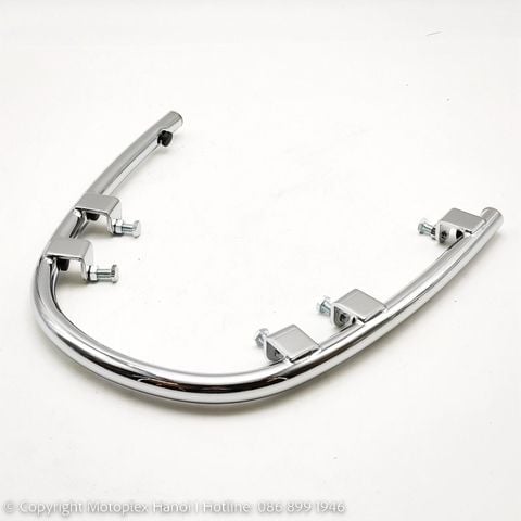 Khung Bảo Vệ Chắn Bùn Trước MY2023 Mạ Chrome Vespa GTS, Vespa GTV Chính Hãng tại Motoplex Hanoi