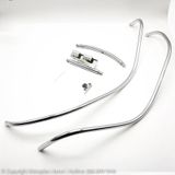 Khung Bảo Vệ Thân Trước MY2023 Mạ Chrome Vespa GTS & Vespa GTV (2023) - 1B010255 chính hãng tại Motoplex Hanoi