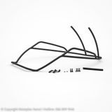 Khung Bảo Vệ Thân Sau MY2023 Màu Đen Vespa GTS & Vespa GTV (2023) - 1B010561