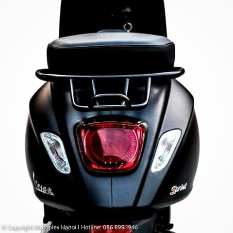 Baga Cong (Tay Dắt Thể Thao) Vespa Sprint & Vespa Primavera màu Đen Chính Hãng
