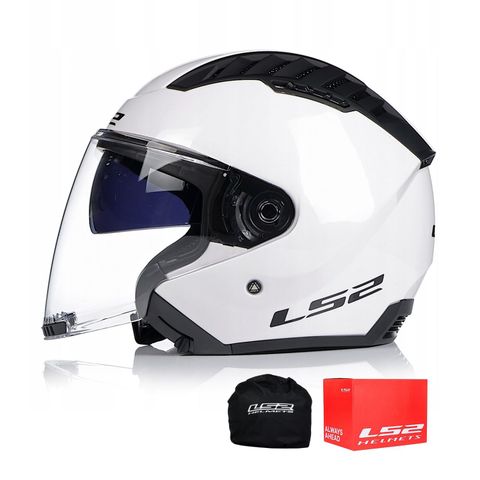Mũ Bảo Hiểm 3/4 2 Kính LS2 OF600 Copter 2 chính hãng tại FMG Superstore