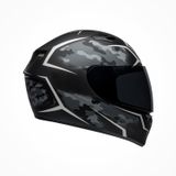 Mũ Bảo Hiểm Fullface Bell Qualifier Stealth Camo Matte Black White Chính Hãng Nhập Khẩu từ USA tại FMG Superstore