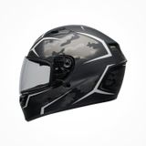 Mũ Bảo Hiểm Fullface Bell Qualifier Stealth Camo Matte Black White Chính Hãng Nhập Khẩu từ USA tại FMG Superstore