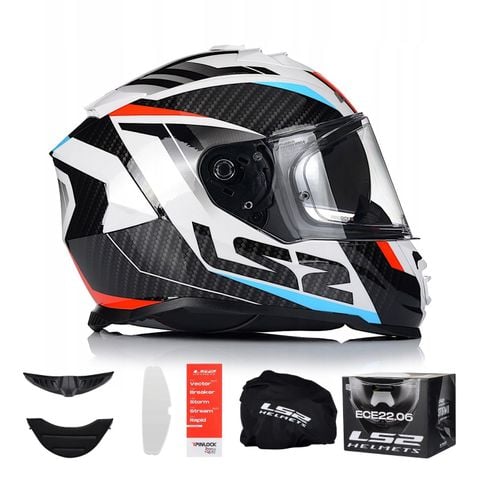 Mũ Bảo Hiểm Fullface LS2 FF800 Storm 2 Racer chính hãng tại FMG Superstore