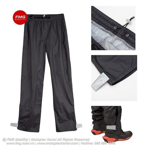 Áo Mưa Bộ Siêu Nhẹ RS Taichi RSRR08 Ultimate Rainbuster Rain Suit chính hãng tại FMG Mobility | Motoplex Hanoi